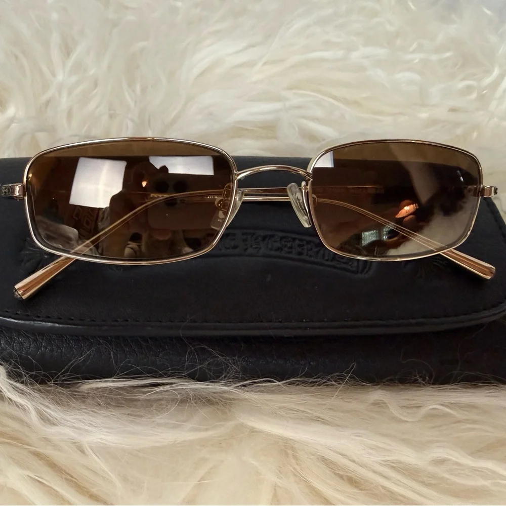 Rare Vintage Chrome Hearts Sunglasses with Case